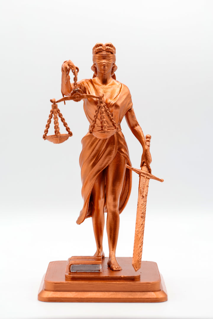 Statueta/Armonizator cu Plasma - Zeita Dreptatii (Themis ) 23 cm