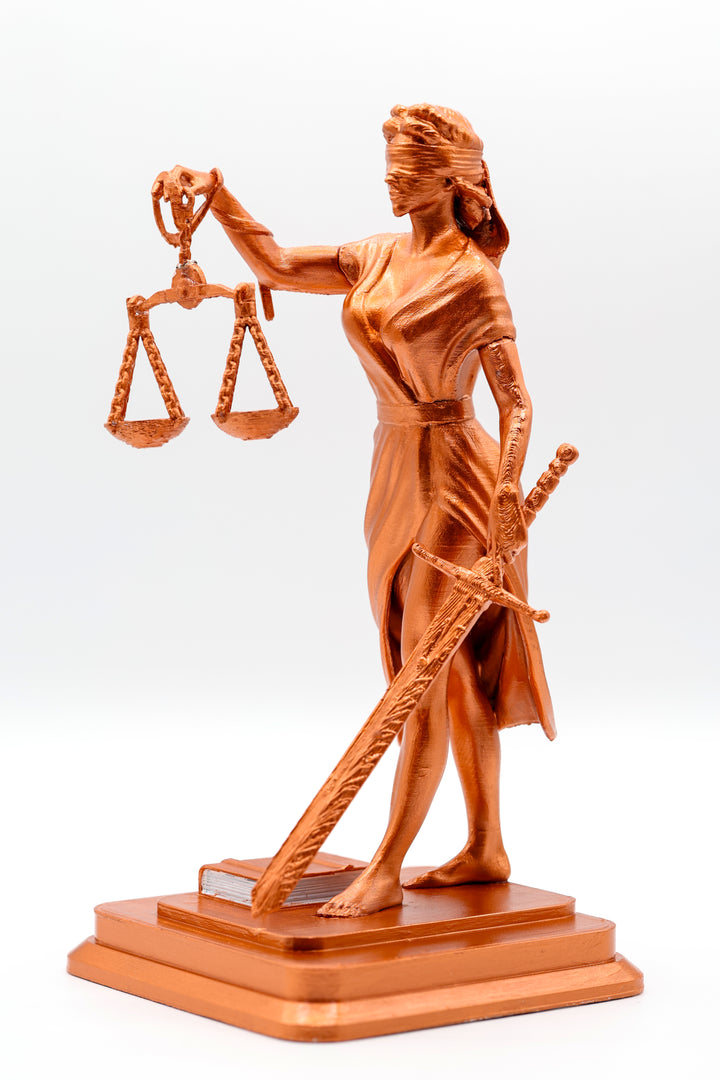 Statueta/Armonizator cu Plasma - Zeita Dreptatii (Themis ) 23 cm