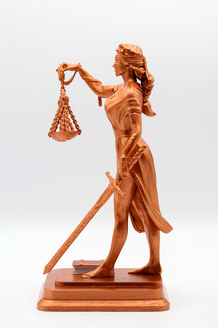 Statueta/Armonizator cu Plasma - Zeita Dreptatii (Themis ) 23 cm