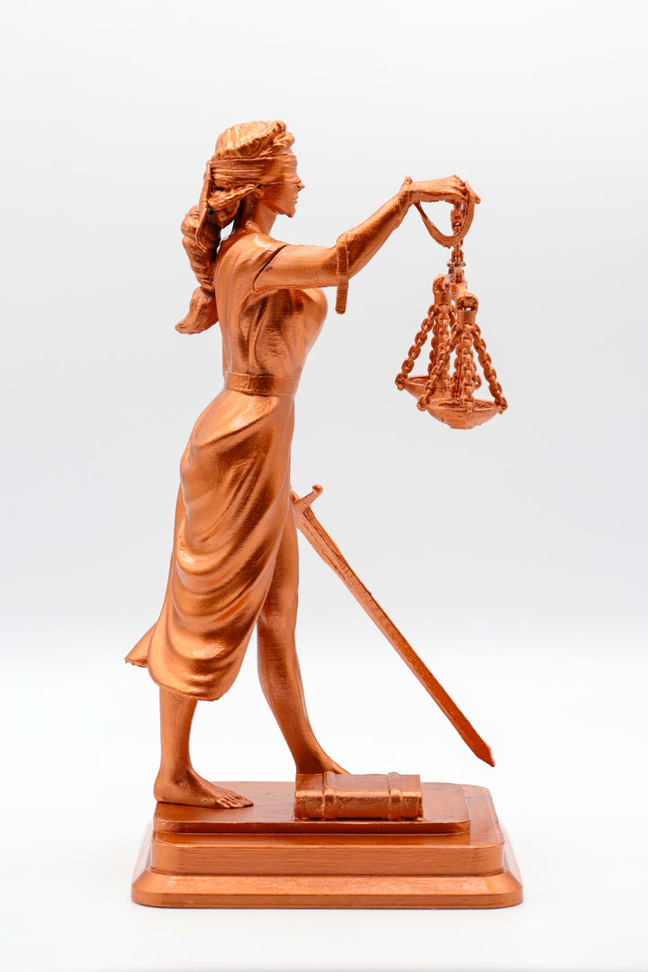 Statueta/Armonizator cu Plasma - Zeita Dreptatii (Themis ) 23 cm