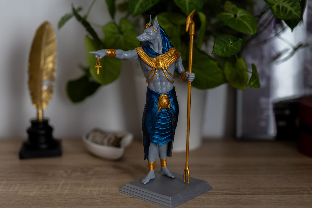 Statueta/Armonizator cu Plasma - Zeul Anubis - 30 cm