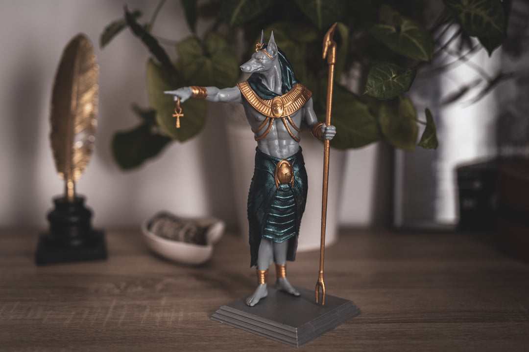 Statueta/Armonizator cu Plasma - Zeul Anubis - 30 cm