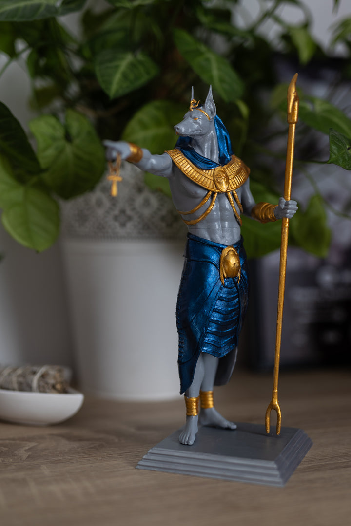 Statueta/Armonizator cu Plasma - Zeul Anubis - 30 cm