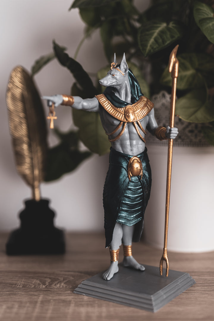 Statueta/Armonizator cu Plasma - Zeul Anubis - 30 cm