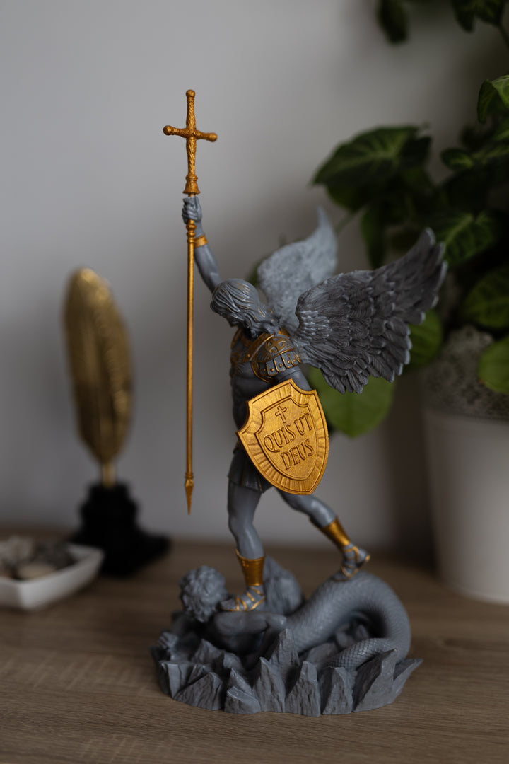 Statueta/Armonizator cu Plasma - Arhanghelul Mihail - 43 cm