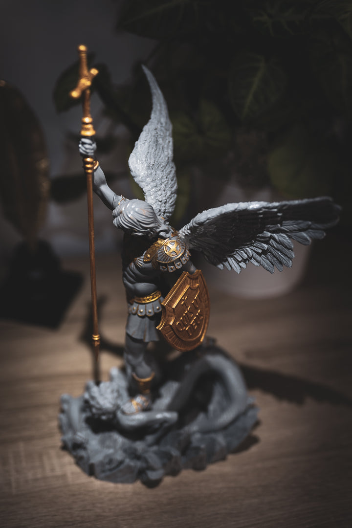 Statueta/Armonizator cu Plasma - Arhanghelul Mihail - 43 cm