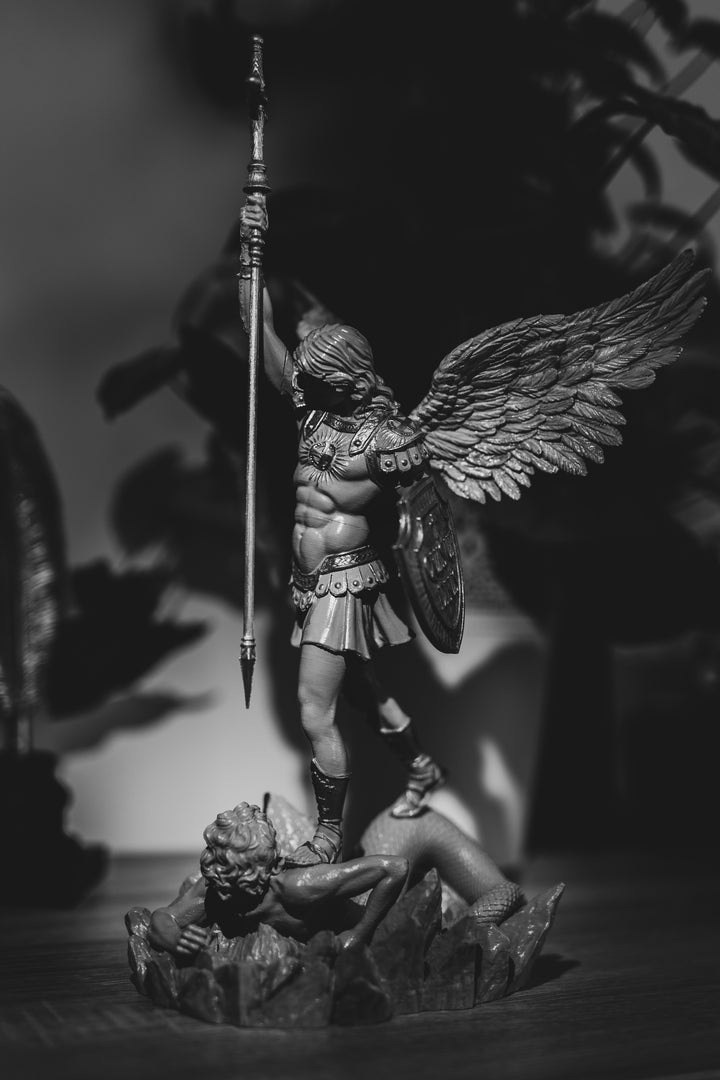 Statueta/Armonizator cu Plasma - Arhanghelul Mihail - 43 cm