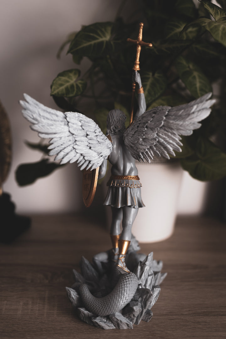 Statueta/Armonizator cu Plasma - Arhanghelul Mihail - 43 cm