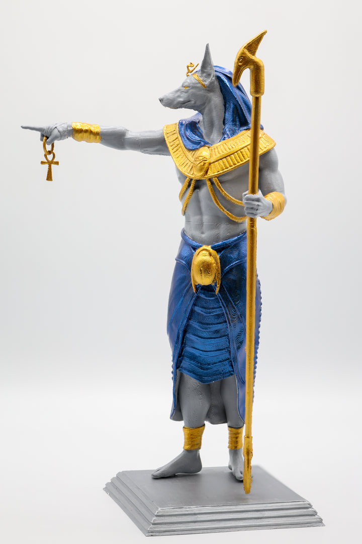 Statueta/Armonizator cu Plasma - Zeul Anubis - 30 cm