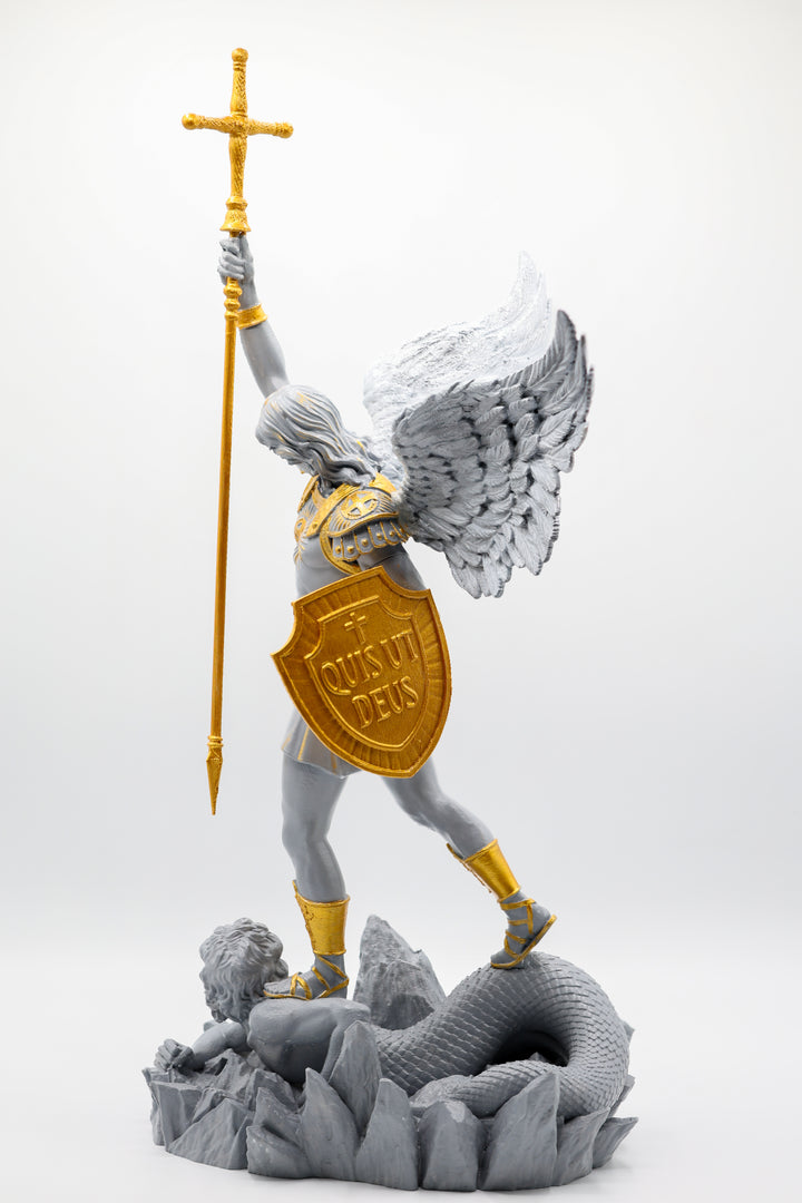 Statueta/Armonizator cu Plasma - Arhanghelul Mihail - 43 cm