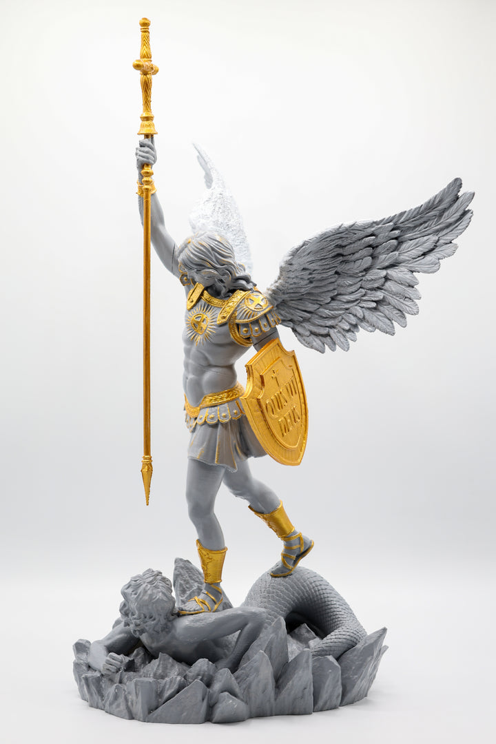 Statueta/Armonizator cu Plasma - Arhanghelul Mihail - 43 cm