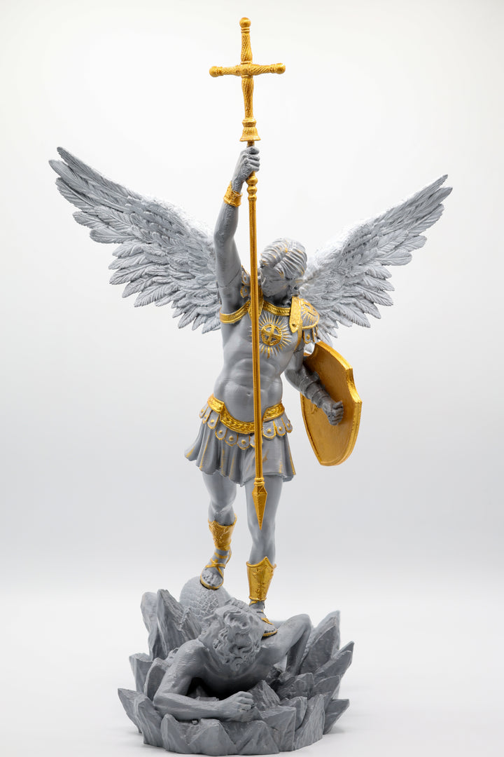 Statueta/Armonizator cu Plasma - Arhanghelul Mihail - 43 cm