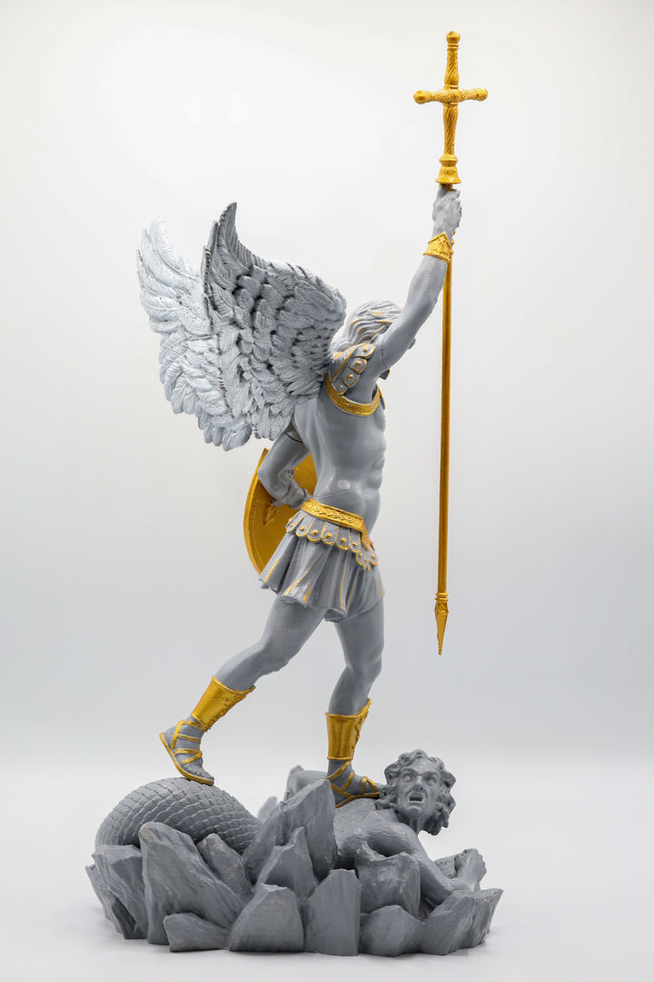Statueta/Armonizator cu Plasma - Arhanghelul Mihail - 43 cm