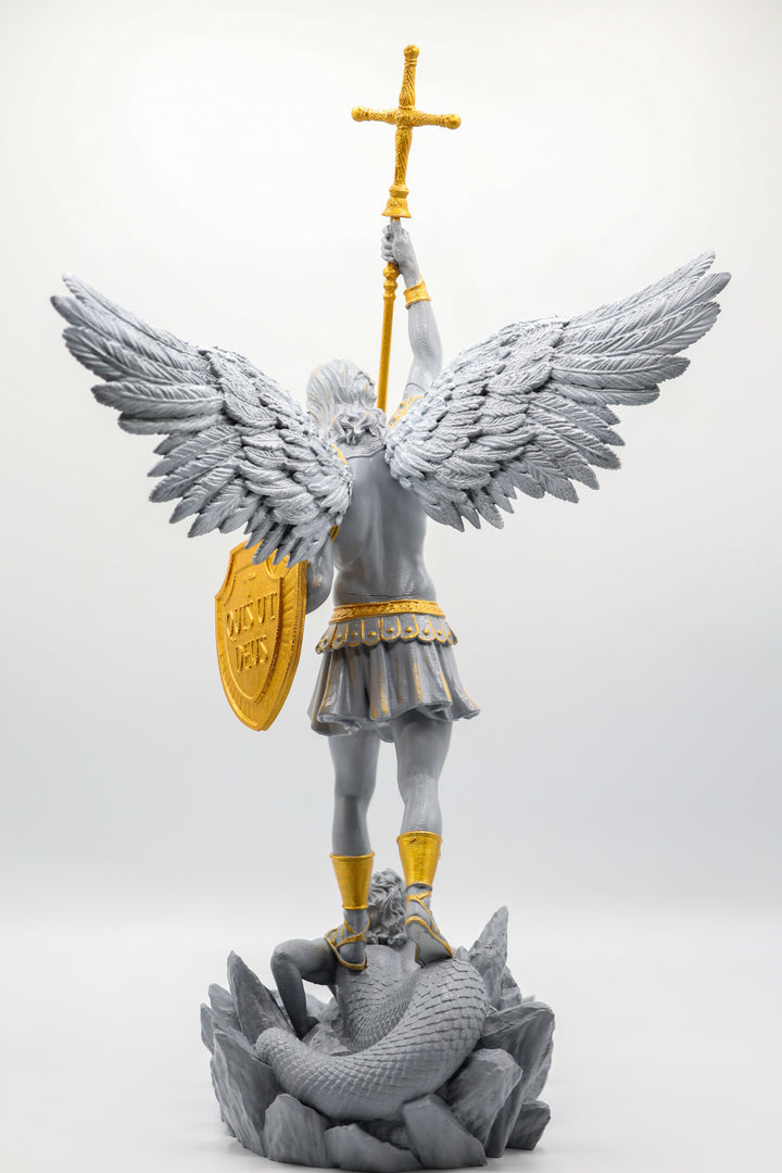 Statueta/Armonizator cu Plasma - Arhanghelul Mihail - 43 cm