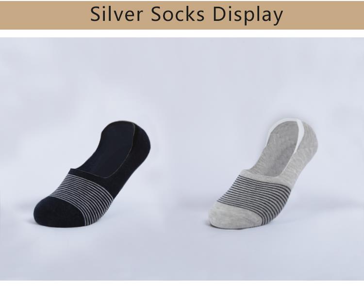 Sosete cu fir de argint si bumbac pentru femei, PlasmaTHOR Silver Kazhtex