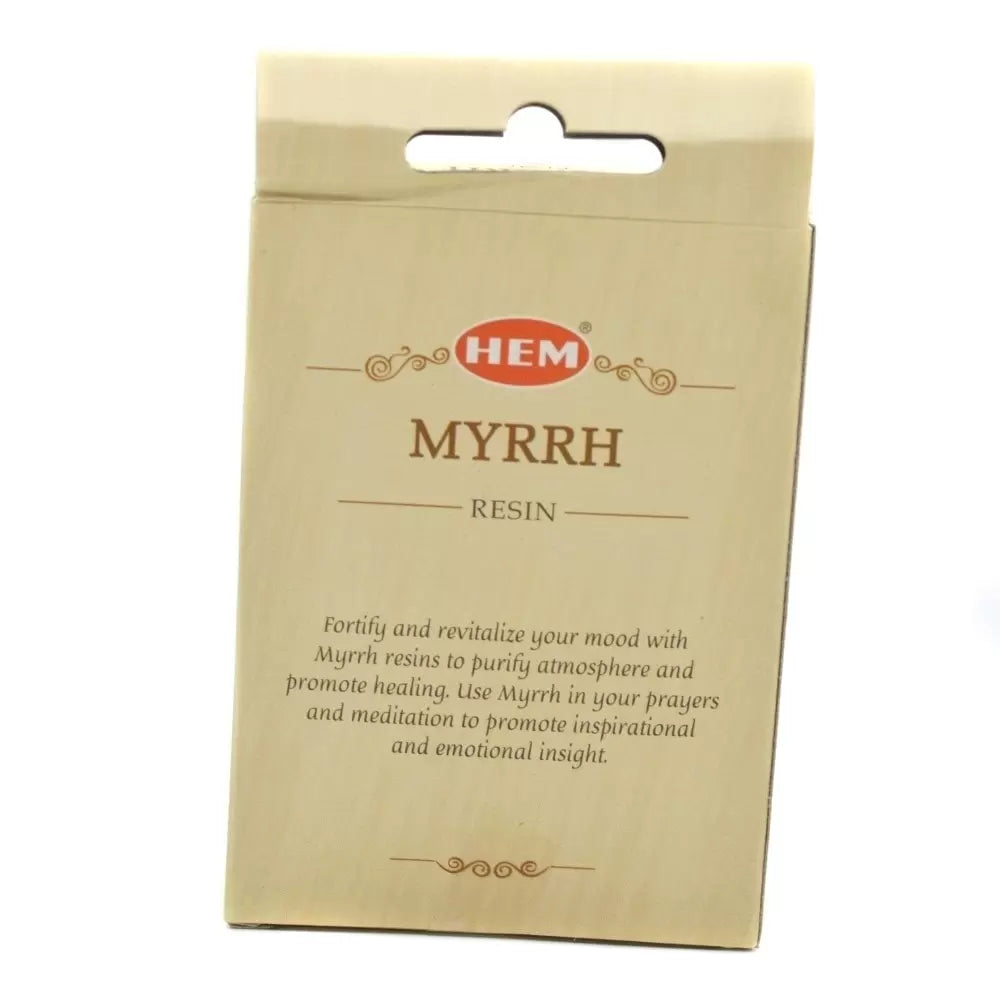 Rasina naturala pentru fumigatie Myrrh - HEM 30g