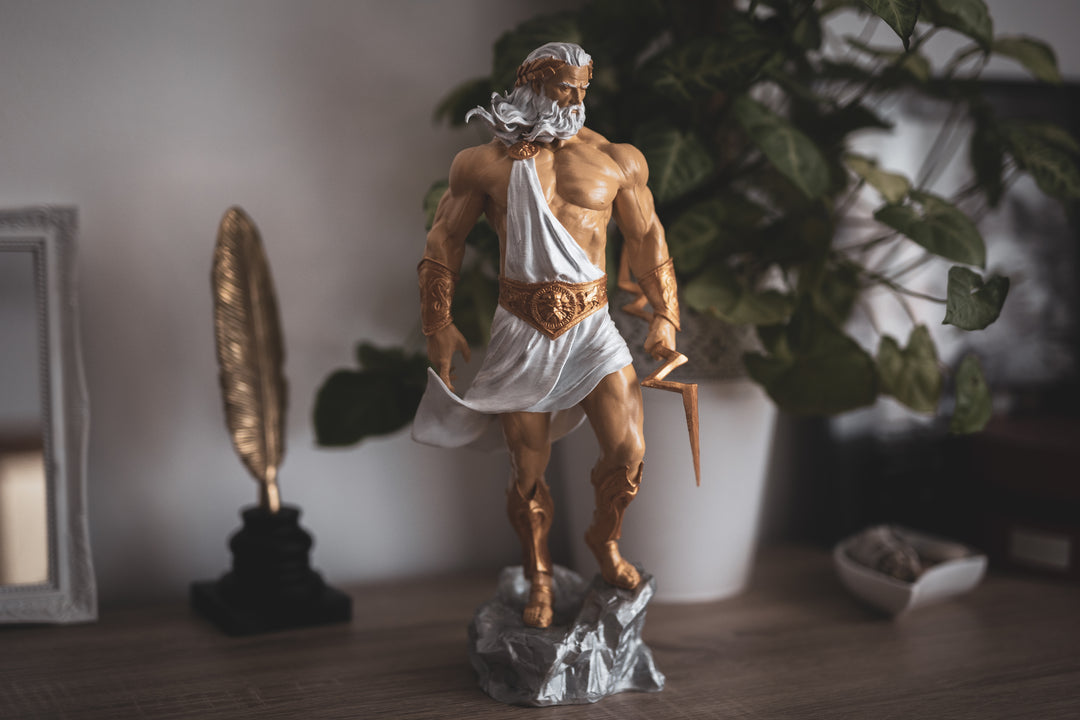 Statueta/Armonizator cu Plasma - Zeus - 40 cm, Plasmathor