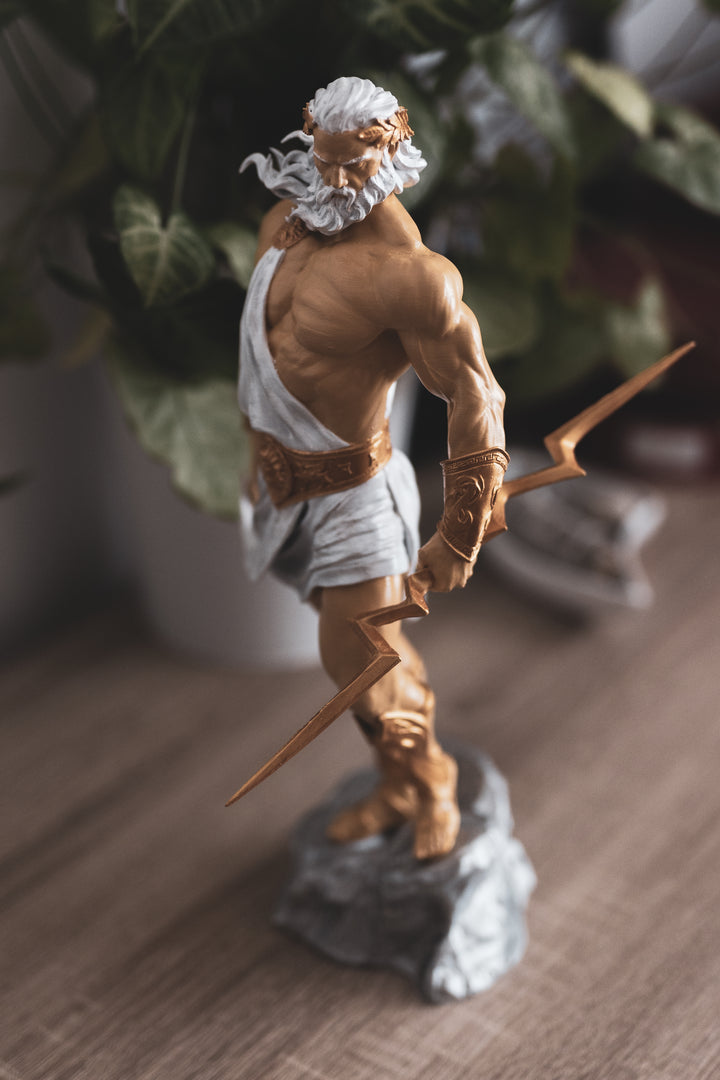 Statueta/Armonizator cu Plasma - Zeus - 40 cm, Plasmathor