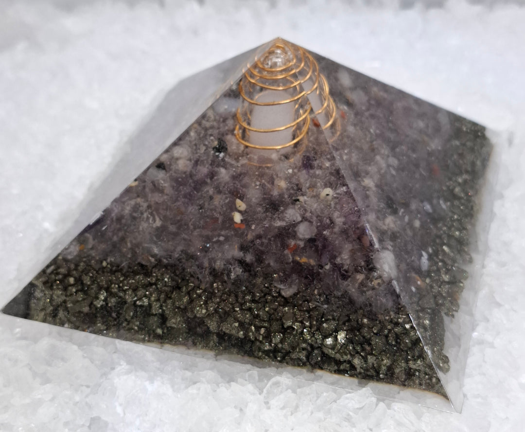 Piramida Plasmatica Orgonica Thor – Ametist