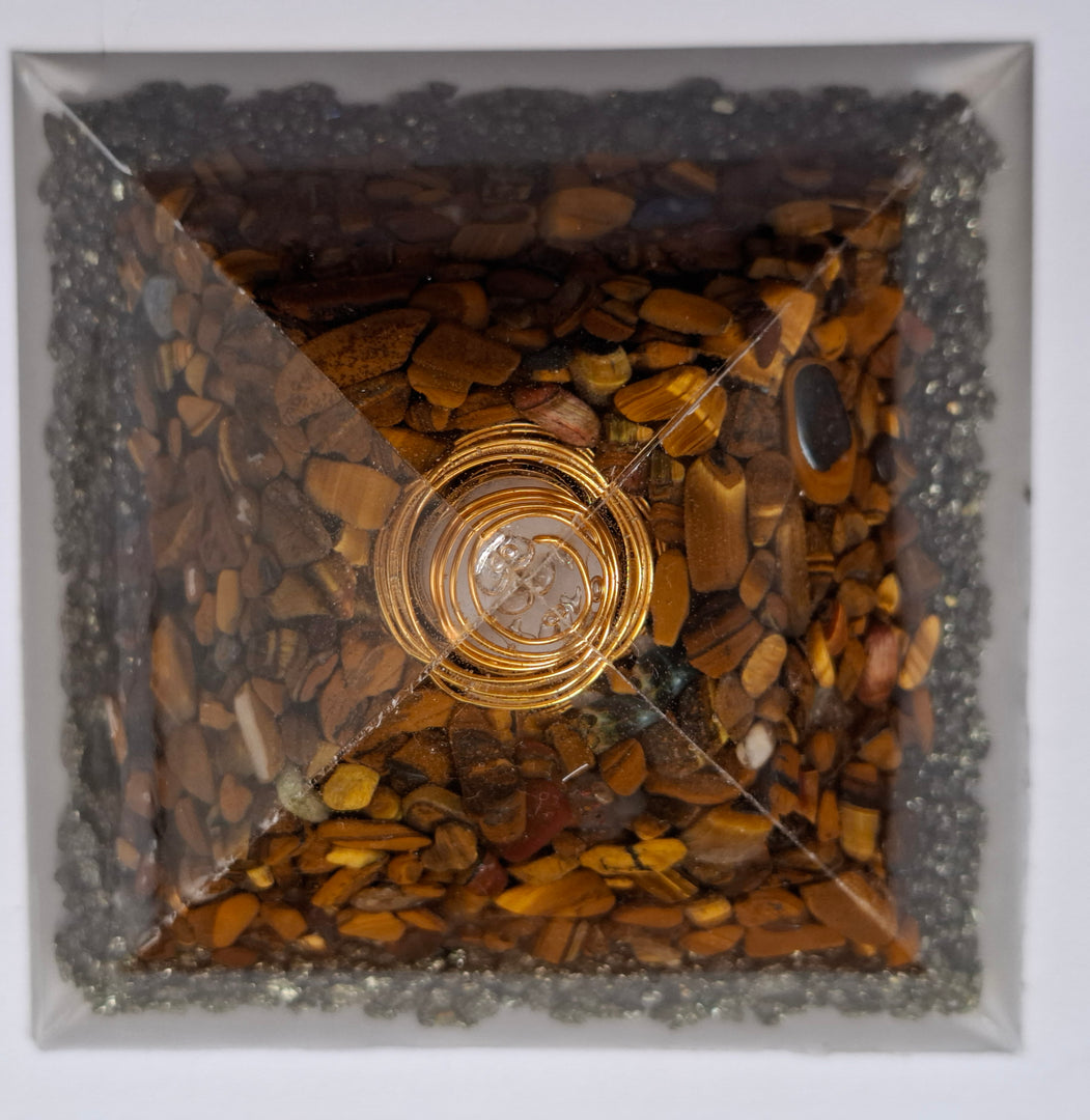 Piramida Plasmatica Orgonica Thor – "Ochi de Tigru"