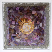 Piramida Plasmatica Orgonica Thor – Agate mov