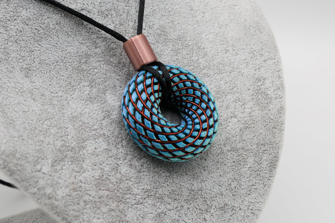 Pandantiv PlasmaThor  Rodin Coils (Blue Hawaii)