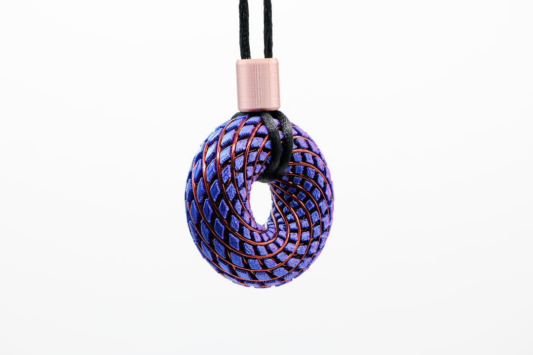 Pandantiv PlasmaThor  Rodin Coils (Blue Magenta)