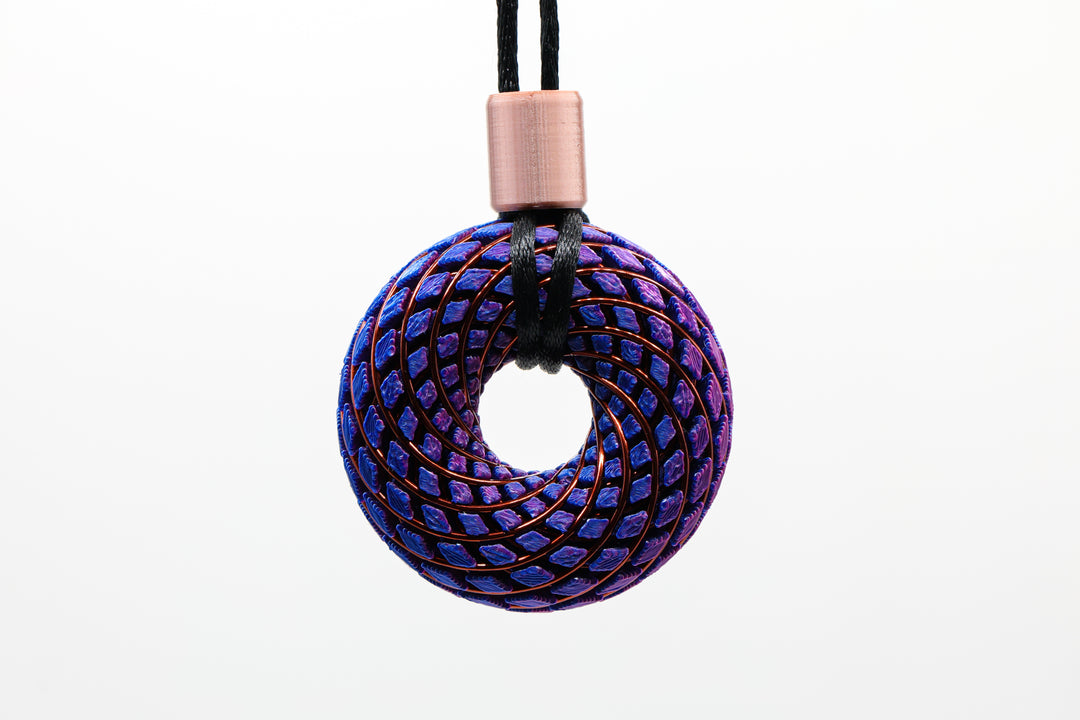 Pandantiv PlasmaThor  Rodin Coils (Blue Magenta)