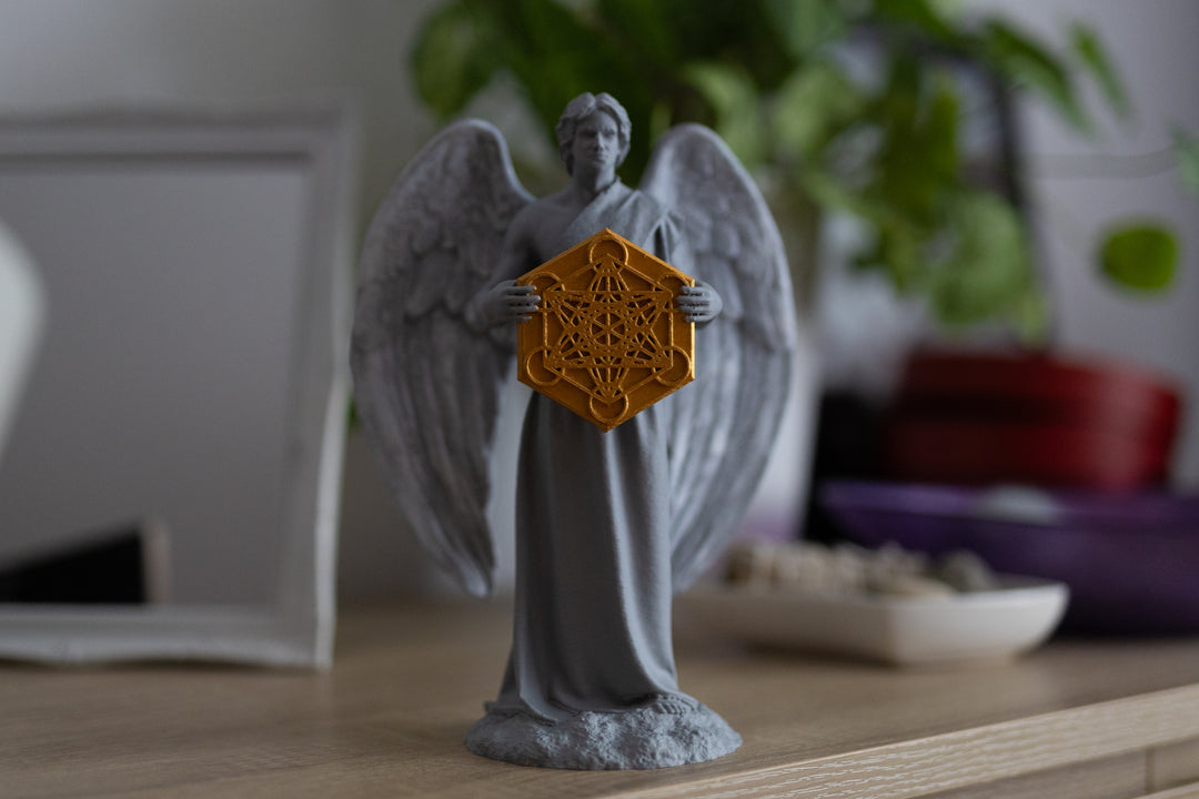 Statueta/Armonizator cu Plasma - Arhanghelul METATRON, - 25cm