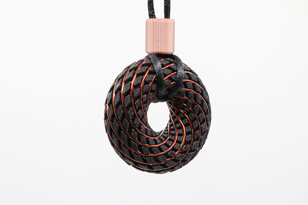 Pandantiv PlasmaThor Rodin Coils (Negru)