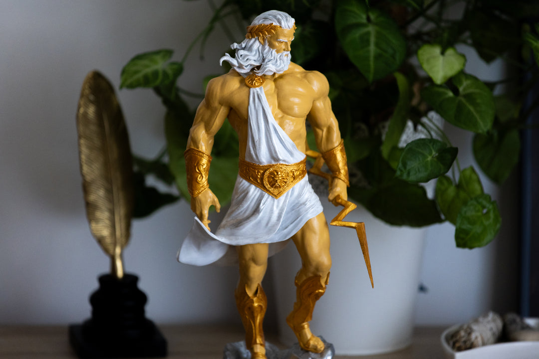 Statueta/Armonizator cu Plasma - Zeus - 40 cm, Plasmathor