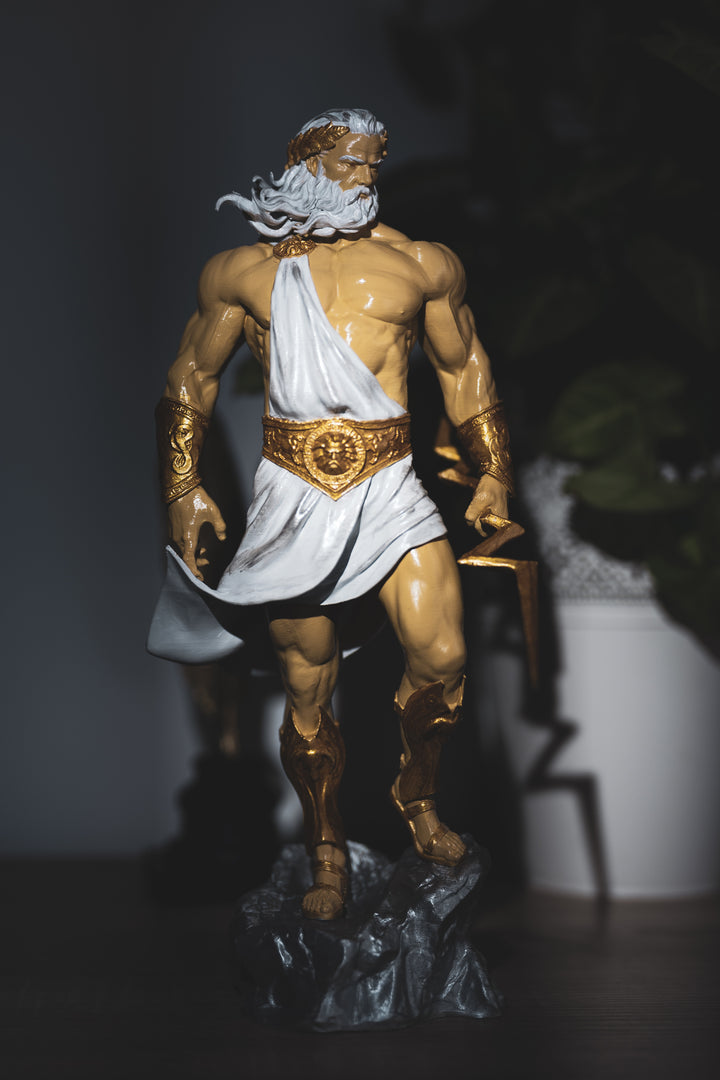 Statueta/Armonizator cu Plasma - Zeus - 40 cm, Plasmathor