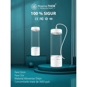 Pahar/Inhalator Hidrogenare si Ionizare apa – Life Cup H800, ORP -800 mV, 3000 ppb.