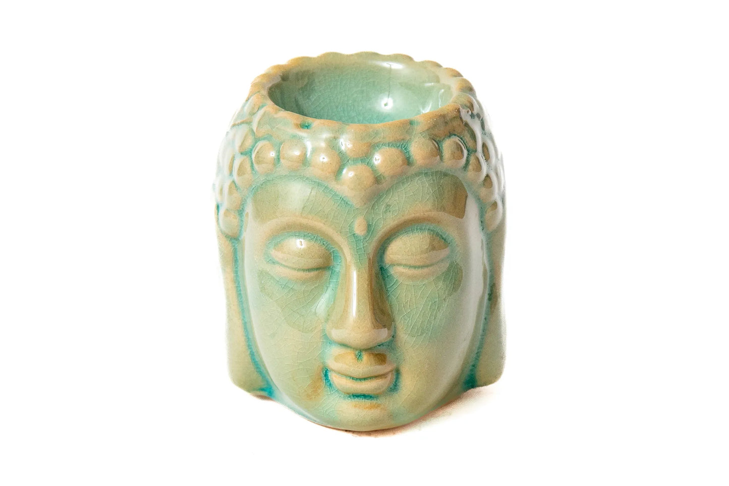 Lampa Aromaterapie – Buddha Albastru (Cap)