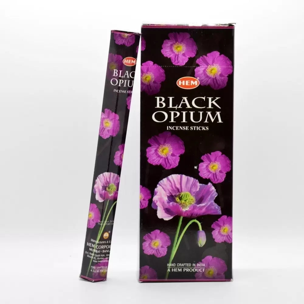 Betisoare parfumate HEM Black Opium 20 buc