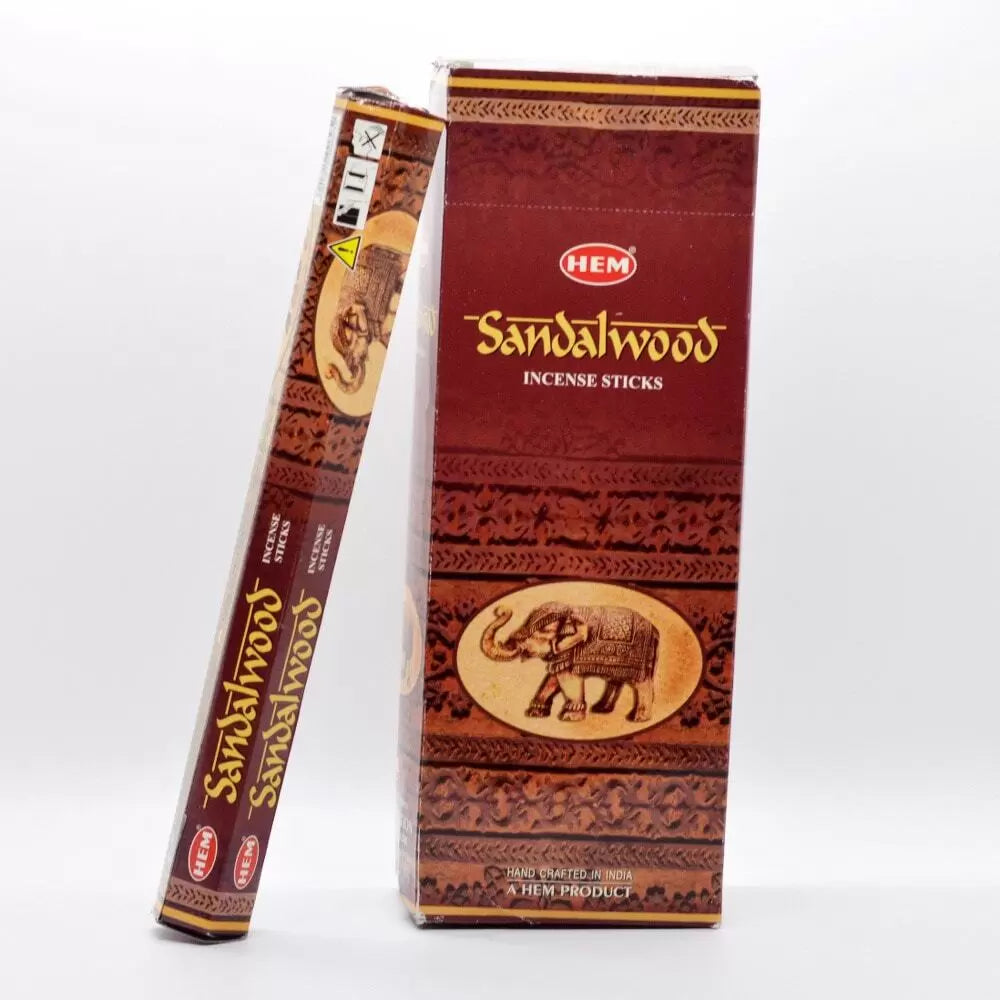 Betisoare parfumate HEM Sandalwood 20 buc