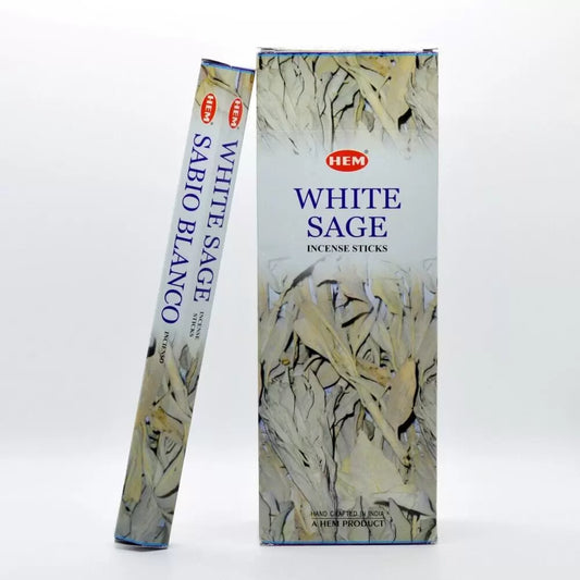 Betisoare parfumate HEM White Sage 20 buc