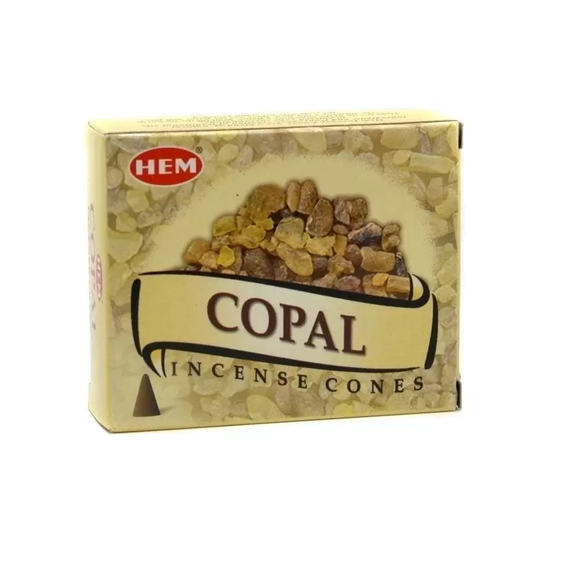 Conuri parfumate fumigatie HEM Copal 10 buc